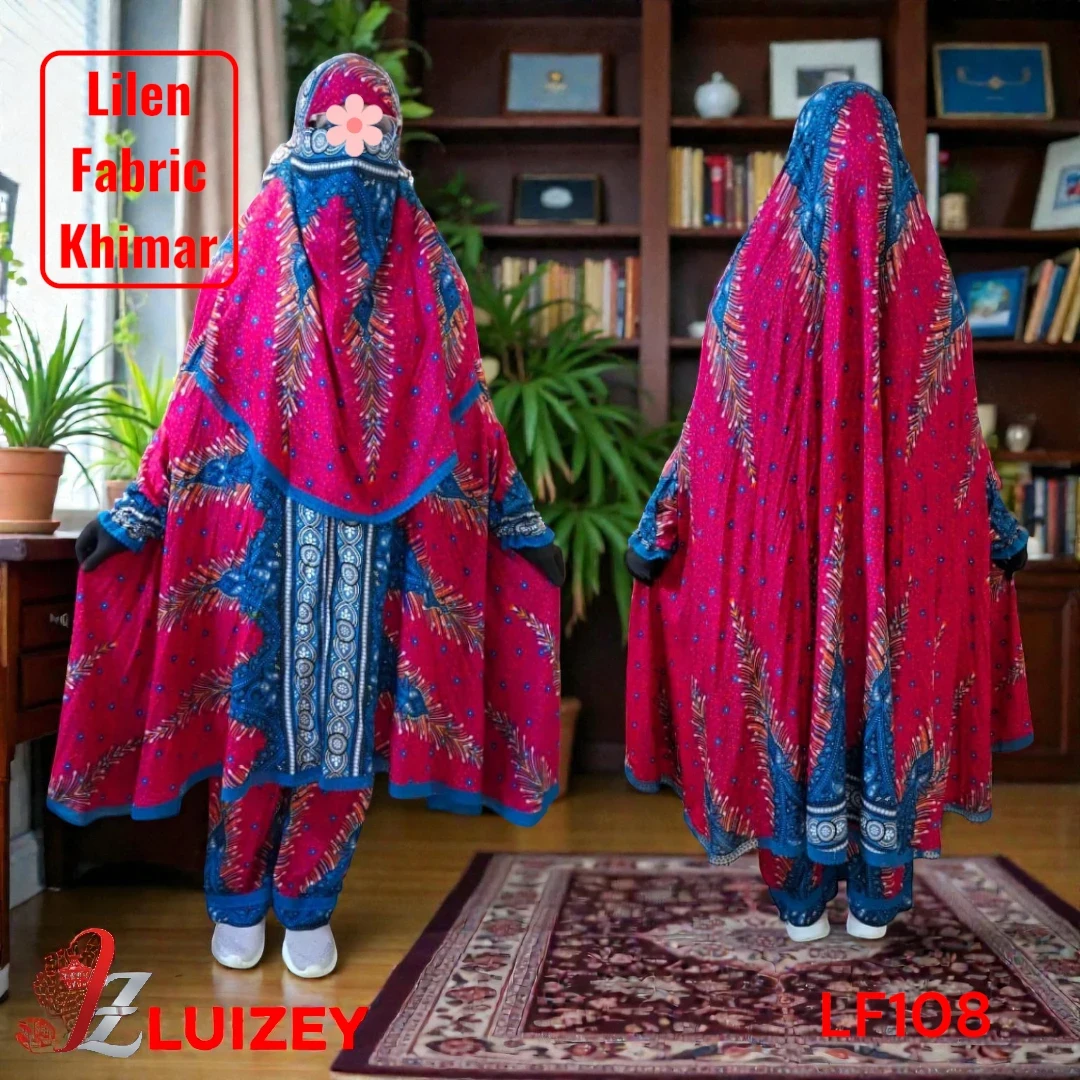 Lilen Fabric Khimar Set LF108