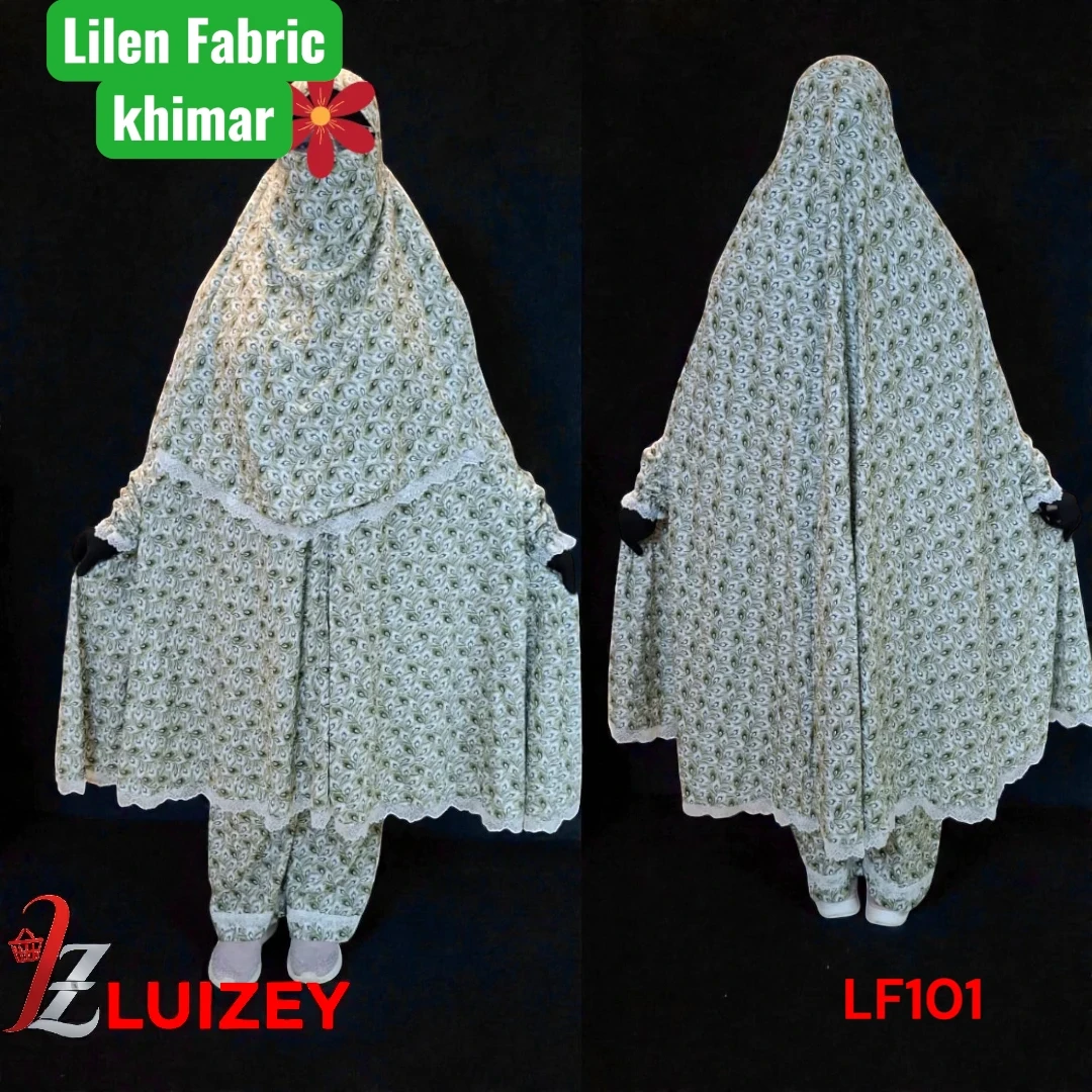 Lilen Fabric Khimar Set LF101