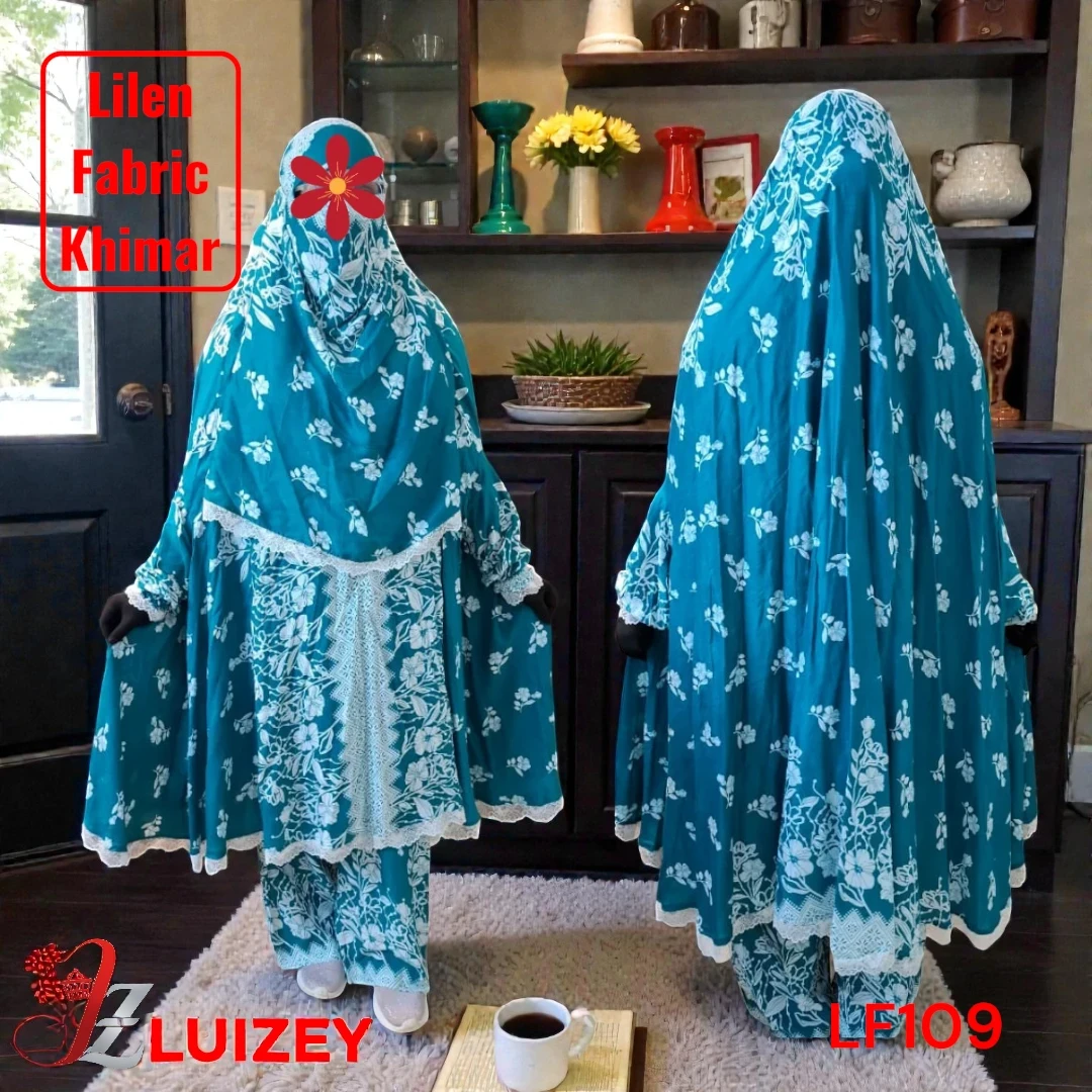Lilen Fabric Khimar Set LF109