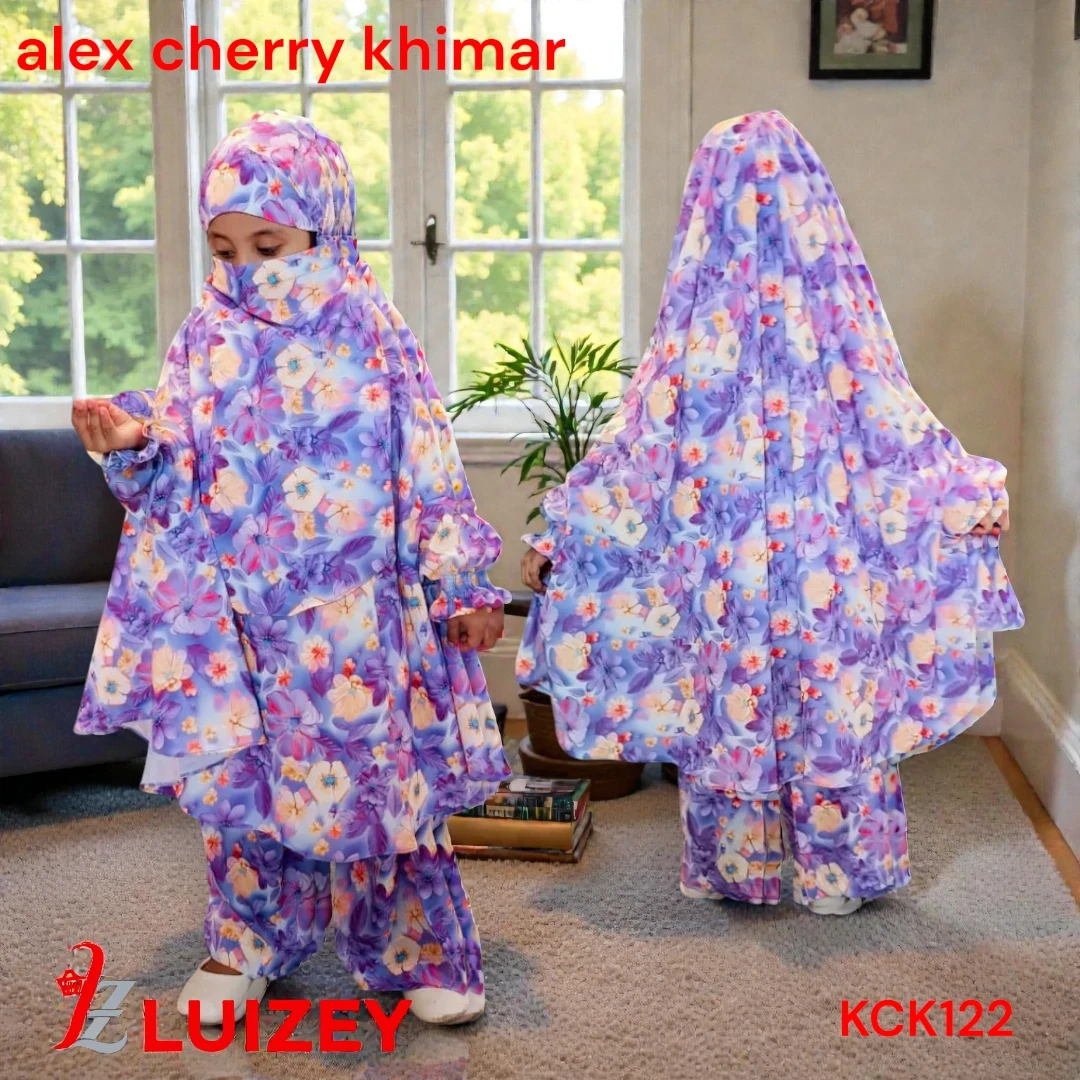 Kids alex cherry Khimar KCK122