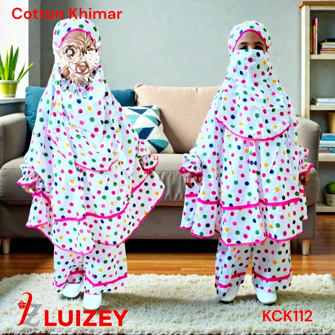 Cotton Master Kids Khimar set for (age-5 or age-6)