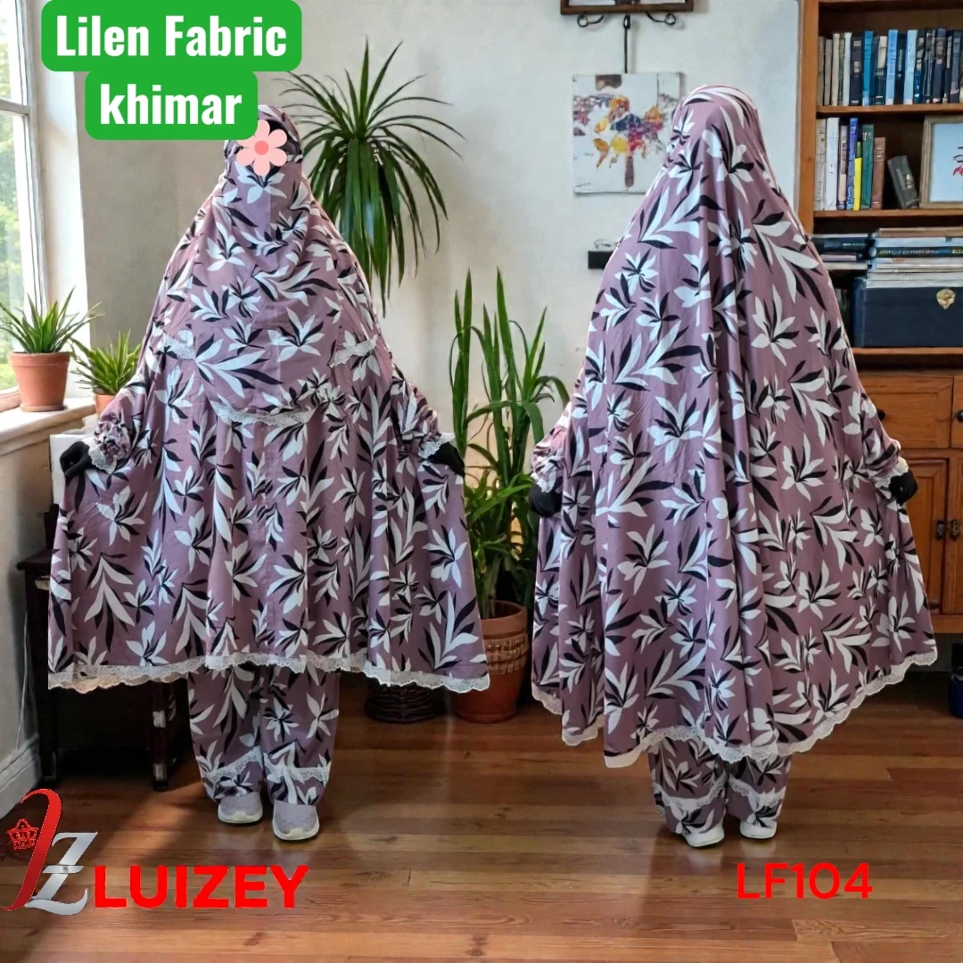 Lilen Fabric Khimar Set LF104