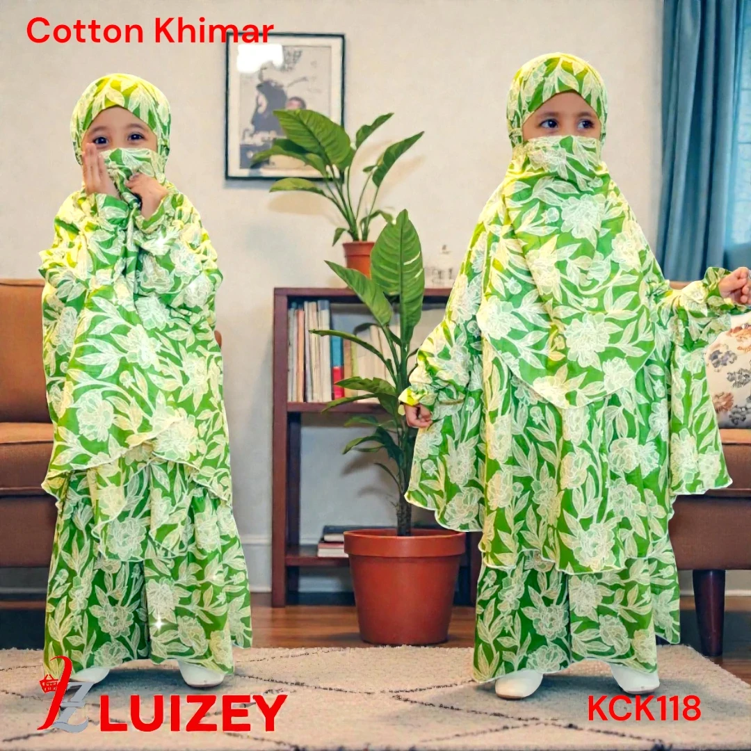 Cotton Master Kids Khimar set for (age-3 or age-4)